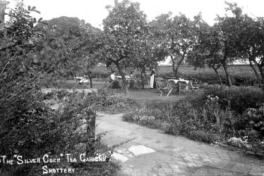 Shottery.  Silver Cock tea gardens
