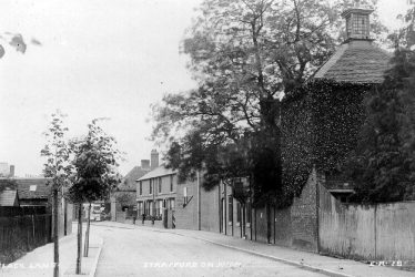 Stratford upon Avon.  Back Lane, now Grove Road