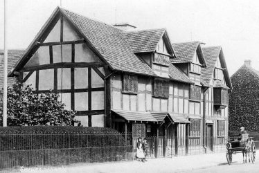Stratford upon Avon.  Shakespeare's birthplace