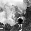 Stratford upon Avon.  Memorial Theatre, fire
