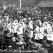 Stratford upon Avon.  May Day, procession