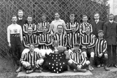 Stratford upon Avon.  St John's football team