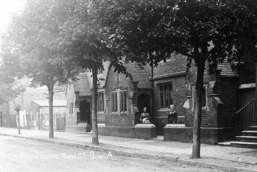 Stratford upon Avon.  Guild Street almshouses