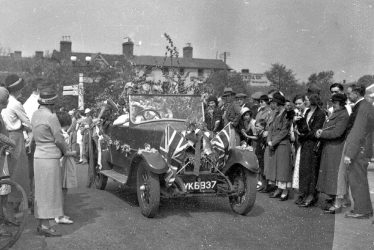 Stratford upon Avon.  Jubilee of King George V