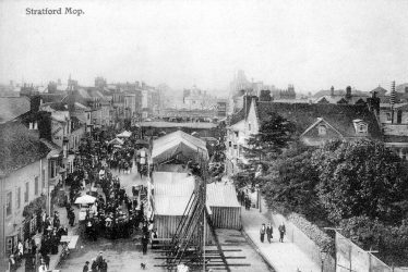 Stratford upon Avon.  Bridge Street, mop