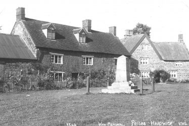 Priors Hardwick.  War Memorial