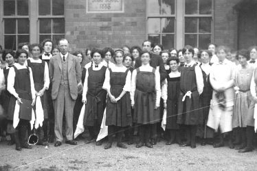 Stratford upon Avon.  Broad Street Board School Pupils