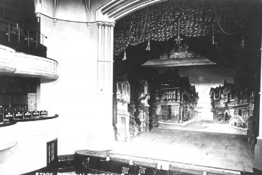 Stratford upon Avon.  Memorial Theatre, stage