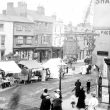 Stratford upon Avon.  Bridge Street, market day