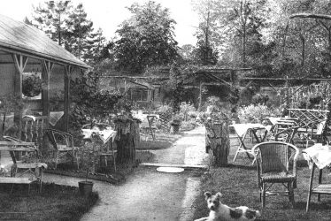Stratford upon Avon.  Rosalind Tea Gardens