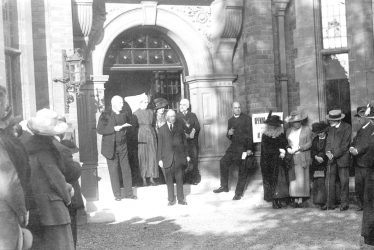 Stratford upon Avon.  Hospital opening ceremony
