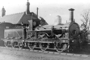 Stratford upon Avon.Old Town Railway Station, steam engine