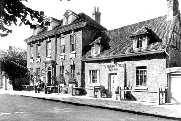 Stratford upon Avon.  William and Mary Hotel