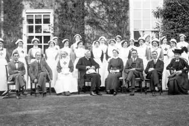 Stratford upon Avon.  Clopton House, medical staff