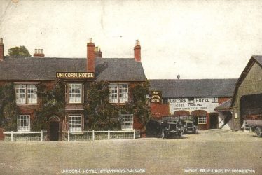 Stratford upon Avon.  Unicorn Hotel