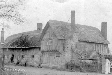 Tiddington.  Half timbered house