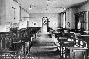 Princethorpe.  St Mary's Priory study room