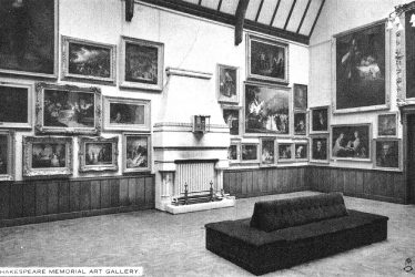 Stratford upon Avon.  Shakespeare Memorial Art Gallery