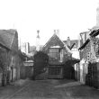Stratford upon Avon.  Shakespeare Hotel courtyard