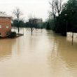 Leamington Spa.  Dormer Place, floods