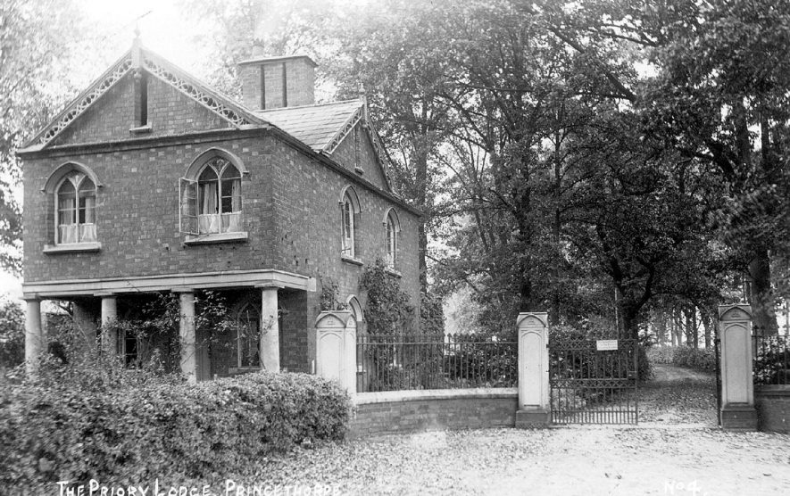 Priory Lodge, Princethorpe.  1930s |  IMAGE LOCATION: (Warwickshire County Record Office)