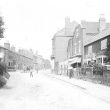 Studley.  Street scene in Redditch Road