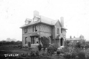 Studley.  Vicarage