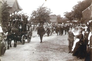 Coleshill.  George V coronation celebrations