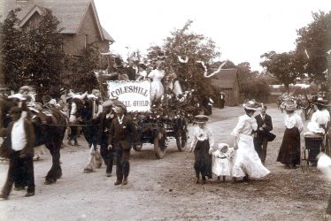 Coleshill.  George V coronation celebrations