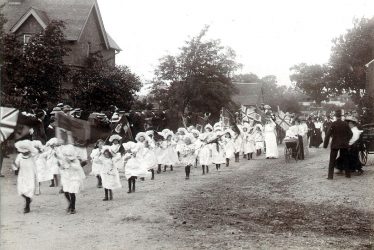 Coleshill.  George V coronation celebrations