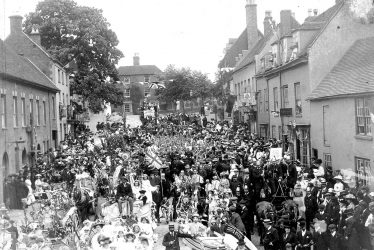 Coleshill.  George V coronation celebrations