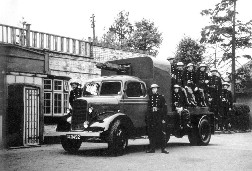 Coleshill Auxiliary Fire Service.  1939-1945 |  IMAGE LOCATION: (Coleshill Library)