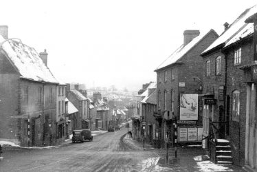 Coleshill.  High Street and Blythe Road Crossing