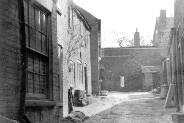 Coleshill.  High Street, Clock Yard