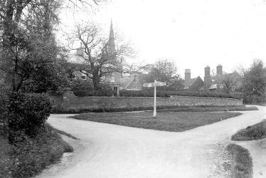 Shustoke.  Village view