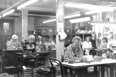 Atherstone.  Austin Aspden Ltd., machine room
