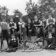 Stockton.  School gardening class