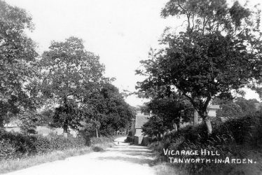 Tanworth in Arden.  Vicarage Hill