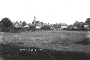 Gaydon.  Village view
