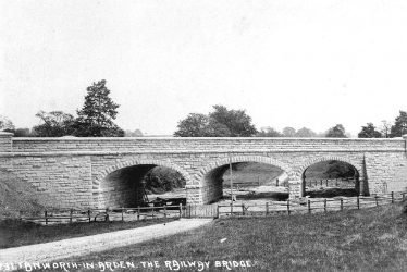 Tanworth in Arden.  Railway bridge