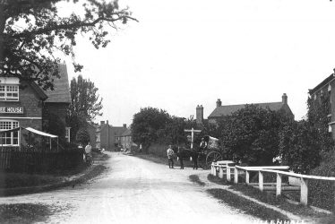 Ullenhall.  Village view