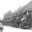 Tysoe.  Thatched cottages in the village