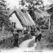 Warmington.  'Path leading into village'
