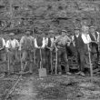 Stockton.  Quarry workers