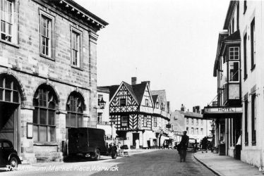 Warwick.  Market Place, Museum