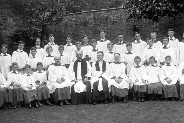 Warwick.  St Mary's Church choir