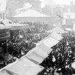 Warwick.  Market Place, Mop fair