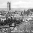 Warwick.  St Mary's Church from Guy's Tower