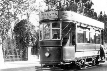 Warwick.  Leamington to Warwick Tramways 4