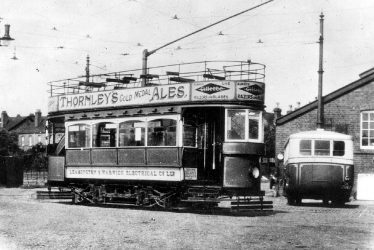Warwick.  Tram depot